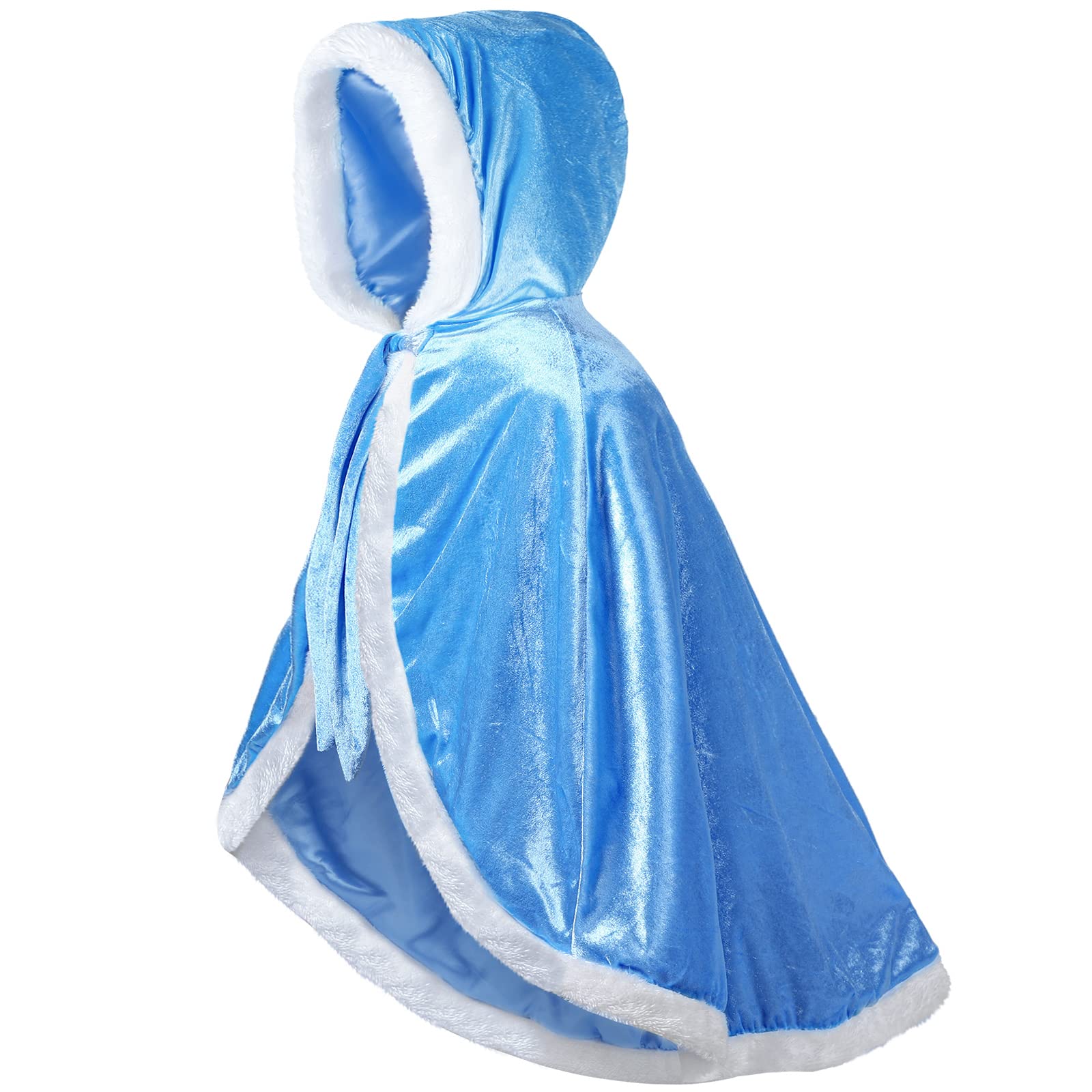 Unittype Winter Fur Princess Hooded Cape Cloak Costume Princess Dress – Cutebaby WBBAPB0B6ZGZ6V7