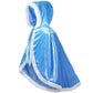Unittype Winter Fur Princess Hooded Cape Cloak Costume Princess Dress Up For Girls Kids Toddlers Birthday Party Cosplay(3-4 Year