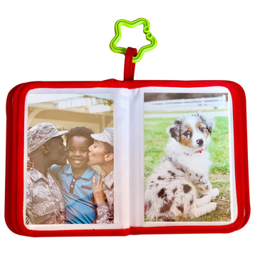 Toddlebee Baby Photo Album - Soft Baby Book First Year Baby Photo Book | My First Book Of Photos With Woodland Animals - Baby Al