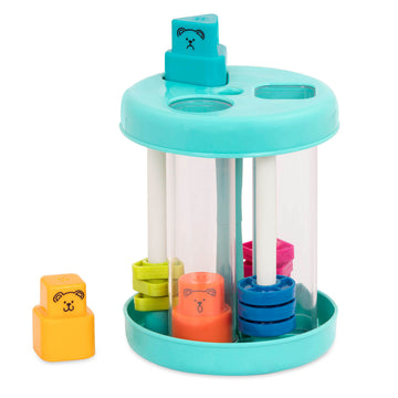 Battat - Shape Sorter - Colorful Sorting Toy - 3 Shapes & Sounds - Educational & Developmental Toy For Toddlers - 18 Months + - 
