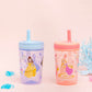 Zak Designs Disney Princess Kelso Toddler Cups For Travel or Home, 15oz 2-Pack Plastic Sippy Cups, Leak-Proof For Kids (Ariel, A