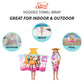 Franco Kids Bath Hooded Towel Wrap, 24 In X 50 In, Dreamworks Spirit