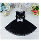 Girl Halloween Dress Black Cat Dress Fancy Holiday Party Dresses Size 6