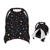 Muishi Planets Stars and Sun Baby Car Seat Canopy Nursing Cover for Newborn Car Seat Breastfeeding Covers Blanket Newborn Shower