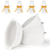 4 Pack Small Woven Basket With Handles, All 12'X 8'X 5', Cotton Rope Room Shelf Storage Basket, Cat Toys, Cute Baby Gift Bask