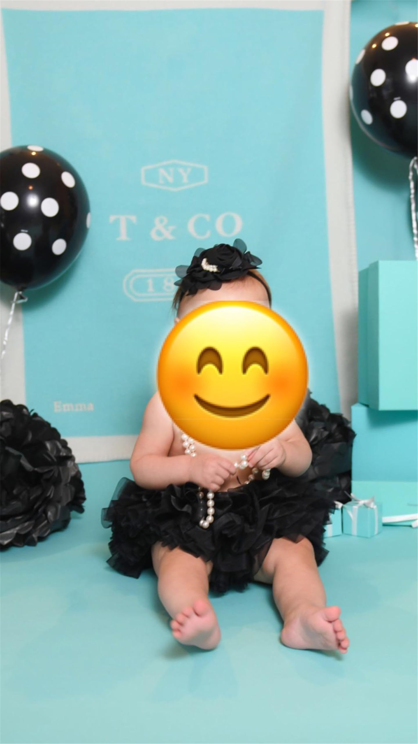 Lddcx Lovely Rhinestone Unusual Angel Girls Baby Pearl Flowers Hairband Headbands (Black)