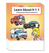 ZOCO - Learn About 911 - Coloring & Activity Books (25 Bulk Pack, Without Crayons) - EMT, EMS Dispatcher, Police, Sheriff, Fire 