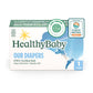 Healthybaby Our Diapers | Ewg Verified Safe & Plant-Based Diapers | Absorbent For Leak Protection | Soft Organic Cotton Shell |