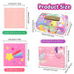 usrela Baby Toys 6 to 12 Months - Tissue Box Toy, Baby Toys for 6 12 18 Months, Unicorn Tissue Learning Toys with Alphabet Numbe