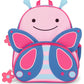 Skip Hop Toddler Backpack, Zoo Preschool Ages 3-4, Butterfly