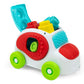 Clementoni 17315 Soft Clemmy Sensory Car for Babies and Toddlers, Ages 6 Months Plus, Multi-Coloured