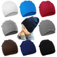 DRESHOW BQUBO 8 Pack Unisex Baby Beanie Hat Infant Toddler Kid Hats Baby Soft Cute Knit Cap Nursery Beanie