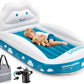 CHERIMOR Inflatable Toddler Travel Bed, Portable Toddler Bed with 4-Sides Safety Bumpers & Fast Auto Inflation Pump, Kids Air Ma