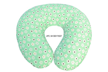 All American Collection Comfortable Soft Plush Light Printed Cotton Nursing Travel Pillow For Mom Baby Toddler