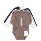 Hudson Baby Unisex Baby Cotton Long-Sleeve Bodysuits, Football Mvp, 0-3 Months
