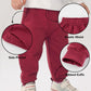 Gfqlong Toddler Boys 3 Pack Cotton Active Jogger Sweatpants,Kids Casual Athletic Solid Pocket Pull On Pants,Blue+Yellow+Red