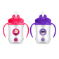 Dr. Browns Babys First Straw Cup Sippy Cup with Straw - Pink/Purple - 9oz - 2pk - 6m+