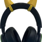 2X Demon Horns For Headset/Cosplay - Made In Usa -16 Colors Combos (Gold)