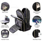 Lovevook Diaper Bag Backpack, Quilted Baby Bag With Changing Pad & Pacifier Holder, Waterproof Travel Diaper Bags For Baby Boys