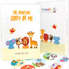 Kiddosart Baby Memory Book. Keepsake Journal, Scrapbook, Photo Album. Record Your Girl Or Boy Memories And Milestones Of The Fir