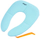 Portable Potty Seat for Toddler, Folding Travel Potty Seat Cover for Boys and Girls, Fits Round & Oval Toilets, with Non-Contact