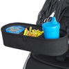 Habitat Universal Stroller Snack Tray with Insulated Cup Holder - Divided Compartment with Secure Non-Slip Straps | Stroller Sna