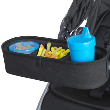 Habitat Universal Stroller Snack Tray with Insulated Cup Holder - Divided Compartment with Secure Non-Slip Straps | Stroller Sna