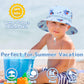 Olreco Baby Bucket Hats 6-12 Months Baby Sun Hat Baby Boy Sun Hat Infant Sun Hat For Baby Beach Hat Infant Hat Baby Swim Hat, Li