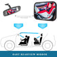 Baby Car Mirror Most Stable Backseat Mirror With Premium Matte Finish-Super Clear Pmma Material Mirror-Safe, Secure And Shatterp