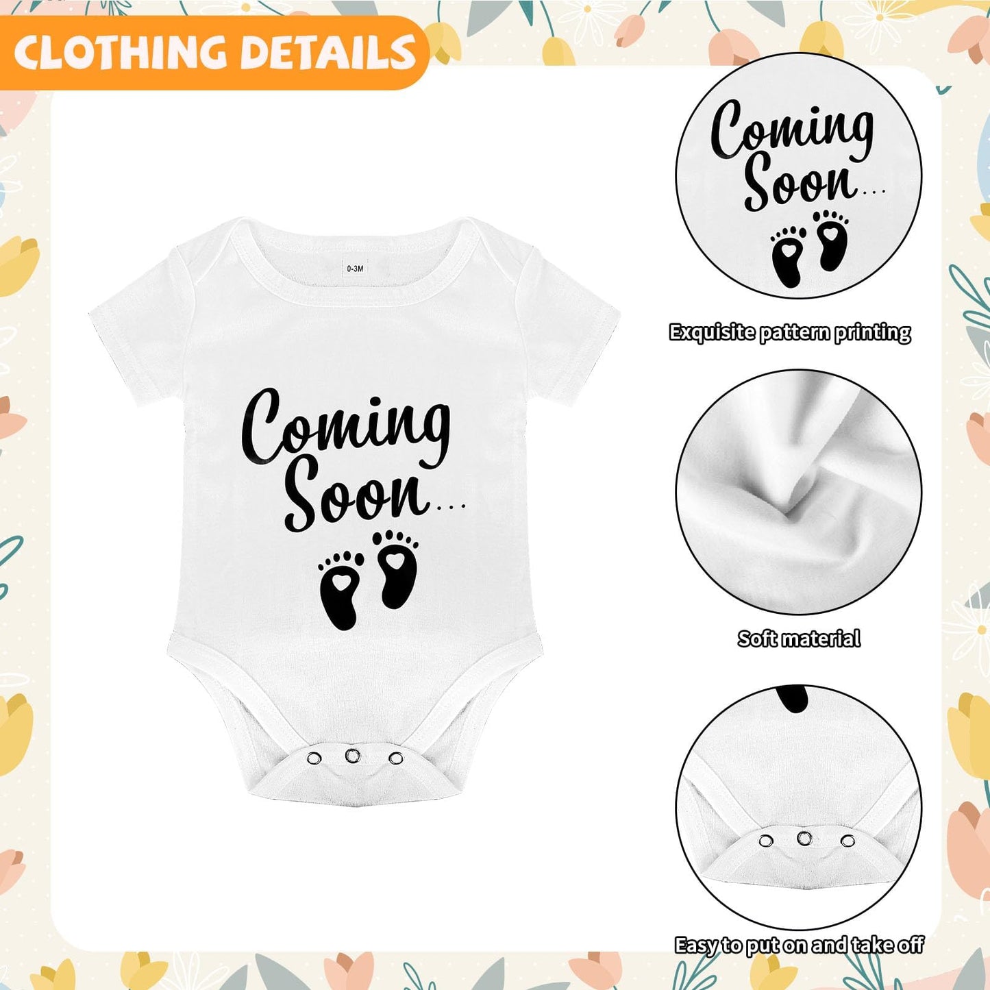 Pregnancy Announcements Set Pregnancy Reveal Ideas Include Felt Letter Board Kit Baby Bodysuit Booties Photo Frame Bear Plush Wo
