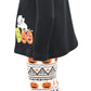 Unique Baby Girls Toddler 3 Piece Halloween Pumpkin Ghost Outfit (4T)