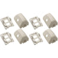 Safety 1St Outlet Cover/Cord Shortner, White, 4Pk