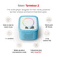 Toniebox 2 Audio Player Bundle for Kids 3+ with Lalalinos Akio, Cosmo, Scout Figurines and Tonieplay Game & Controller - Sky Blu
