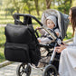 Miss Fong Diaper Bag Backpack - Baby Diaper Bag Neoprene Bag Large Capacity Neoprene Backpack With Diaper Changing Pad Travel Di