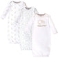 Touched By Nature Baby Organic Cotton Gowns, Little Giraffe, Preemienewborn