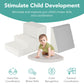 Best Choice Products 4-Piece Kids Climb & Crawl Soft Foam Block Activity Play Structures For Child Development, Color Coordinati