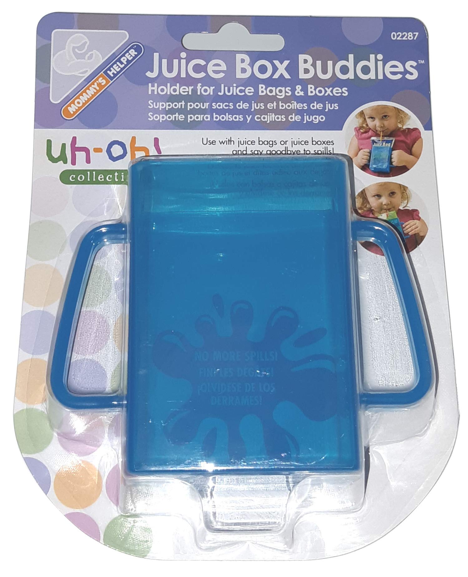 Mommy'S Helper Juice Box Buddies, Blue, 3-Pack