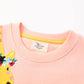 Giraffe Sweatshirt Girls Long Sleeve Crewneck Pullover Toddler Animal Shirts Kids Winter Warm Sweater Tops 2T