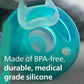 Philips Avent Soothie Snuggle Pacifier Holder With Detachable Pacifier, 0M+, Fox, Scf347/08
