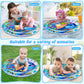 Zmlm Baby Water-Mat Gifts Toys: 40*40Inch Extra Large Inflatable Tummy Time Play Mat Developmental Toy For 3-12 Months Girls Boy