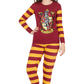 INTIMO Harry Potter Kids All Houses Crest Pajamas (Gryffindor, 10)