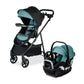 Britax Willow Brook S+ Baby Travel System, Infant Car Seat and Stroller Combo with Alpine Base, ClickTight Technology, SafeWash