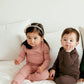 Vaenait Baby Kids Toddler Cotton Sleepwear Pajama Pjs 2Pcs Set Basic Indipink L