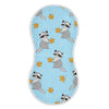 YYZZH Raccoons Autumn Leaves Pattern Muslin Burp Cloths for Baby 1 Pack 100% Cotton Baby Washcloths Bibs for Boy Girl
