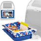 Lusso Gear Airplane Tray Table Cover - Organize Kids Travel Essentials - Snack & Toy Pockets for Airplane Toys for Toddlers 1-3 