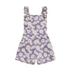 Ayalinggo Toddler Baby Girl Sunflower Print Overalls Shorts With Pocket Suspender Trousers Cute Summer Clothing Outfit (Daisy-Pu