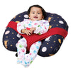 Amazon Brand  Supples Baby Feeding Pillow | Adjustable Nursing Pillow With Belt & Support Hoop | Removable Cotton Blend Cover |