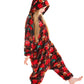 Atoz Onesie For Kids, Animal Pajamas Halloween Cosplay Costume For Girls Boys, Christmas Elk 8-9Y
