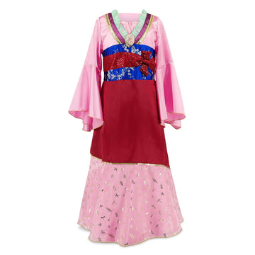 Disney Store Official Princess Costumes (Mulan) - Princess Outfits For Dress Up And Play