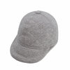 Keepersheep Baby Baseball Cap Infant Sun Hat, Infant Toddler Kids Baseball Cap (6-12 Months, Quilted Grey-New Size)